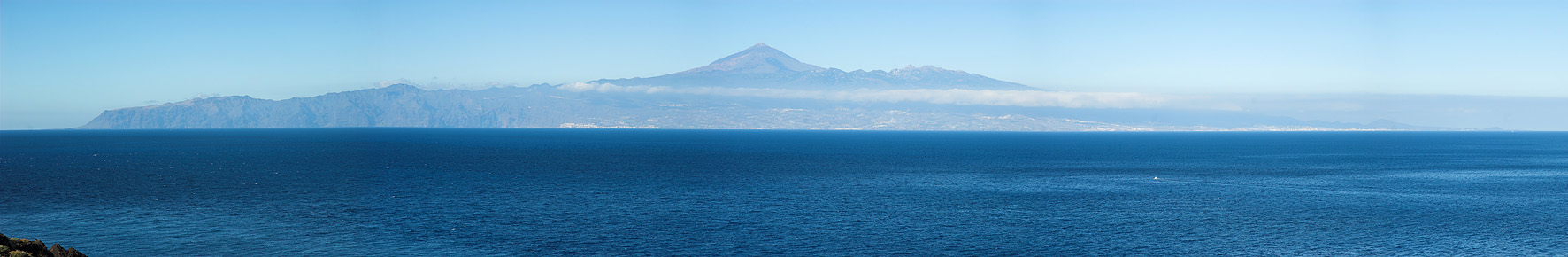 teneriffa.jpg - Blick auf Teneriffa: Pic de Teide